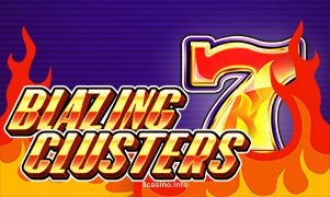 Imagem do jogo Blazing Clusters no 8cassino